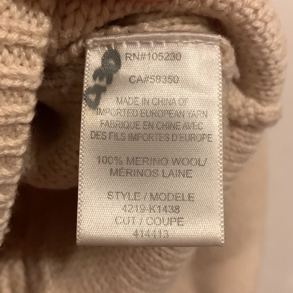 Merino wool Joie cable-knit sweater - Picture 4 of 7